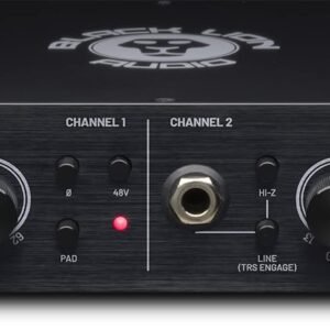680ca6c6826109a350f3b72e9ff4d7e4268f364bfc9776d477871.jpg Black Lion Audio Auteur MK3 Dual Channel Microphone Preamp