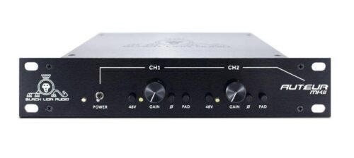 Black Lion Audio Auteur MK2 Dual Channel Microphone Preamp