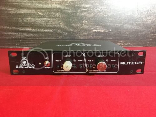 Black Lion Audio Auteur MK2 Dual Channel Microphone Preamp