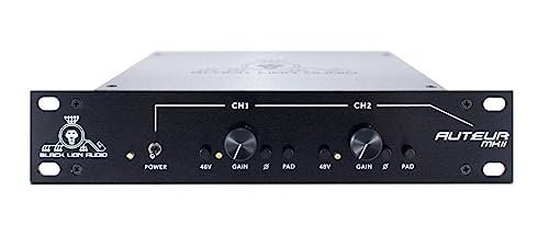 680ca7ac0a9c549c1722597b7ac347c1bf67abb0e01ce026c8ea7-1.jpg Black Lion Audio Auteur MK2 Dual Channel Microphone Preamp