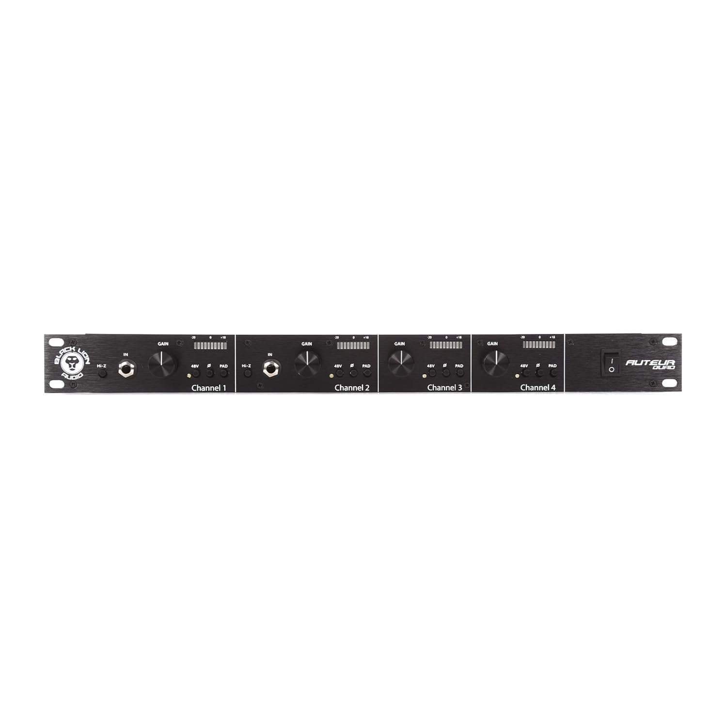 680ca8dc67b5b0f74793bdfbcc65d7659853ad301f7d04cdd6aaa.jpg Black Lion Audio AuteurQuad - 4 Channel Mic Preamp