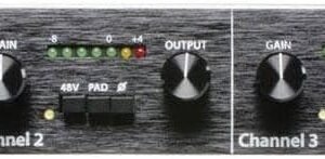 Black Lion Audio B12A Quad - 4 Channel Mic Preamp