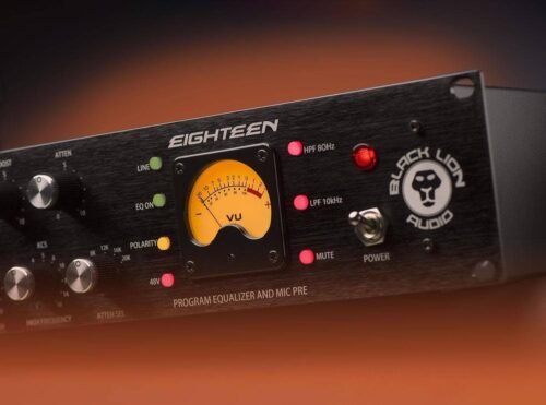 680caa06e0ed31e244398a79e7beb532a4505c8566a696ccbd56b.jpg Black Lion Audio Eighteen Microphone Preamp & Induction EQ