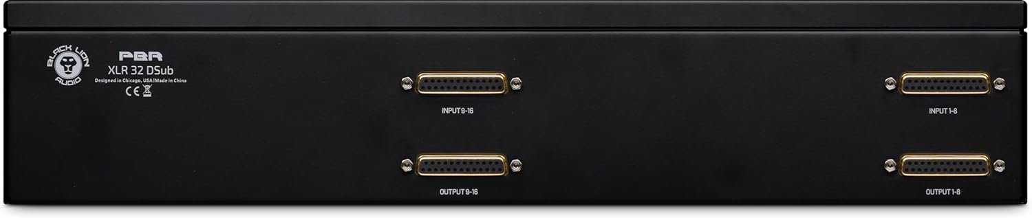 Black Lion Audio PBR XLR 32 D-sub Patchbay