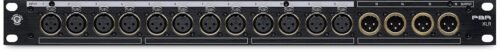 BLACK LION AUDIO PBR-XLR 16-POINT GOLD PLATED XLR PATCH BAY