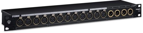 BLACK LION AUDIO PBR-XLR 16-POINT GOLD PLATED XLR PATCH BAY