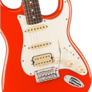 Fender Player II Stratocaster HSS Slab Rosewood Electric Guitar 0140540558 - Coral Red