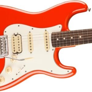 Fender Player II Stratocaster HSS Slab Rosewood Electric Guitar 0140540558 - Coral Red