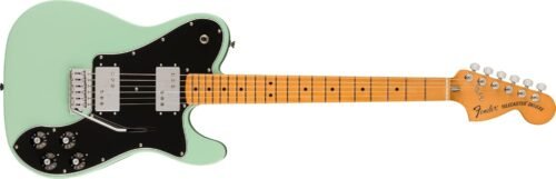 680cb257a866b568cc4f2bd49364cf33d47cee765c4a556976ff1.jpg Fender Vintera II 70s Telecaster Deluxe with Tremolo Electric Guitar 0149072357 - Surf Green