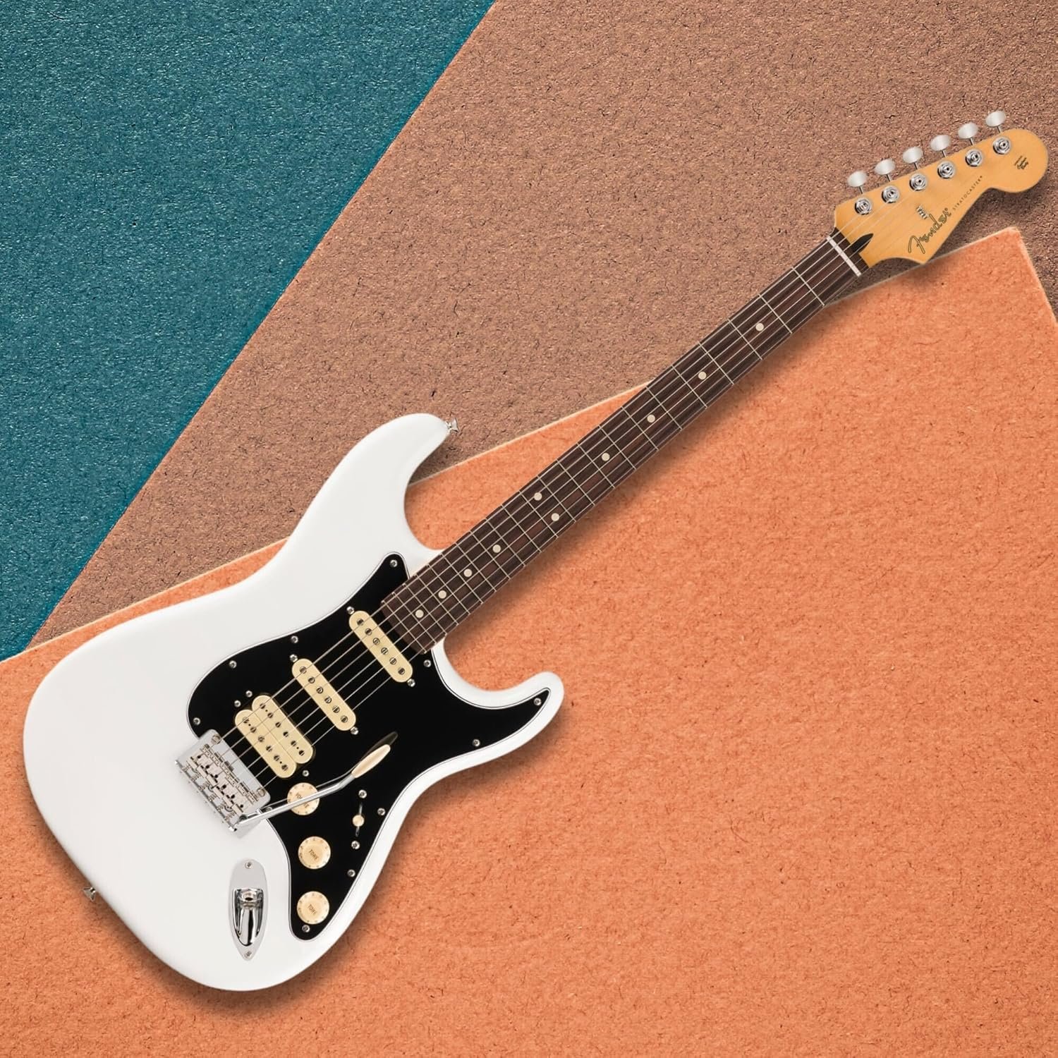 Fender Player II Stratocaster HSS Rosewood Fingerboard Electric Guitar 0140540515 - Polar White