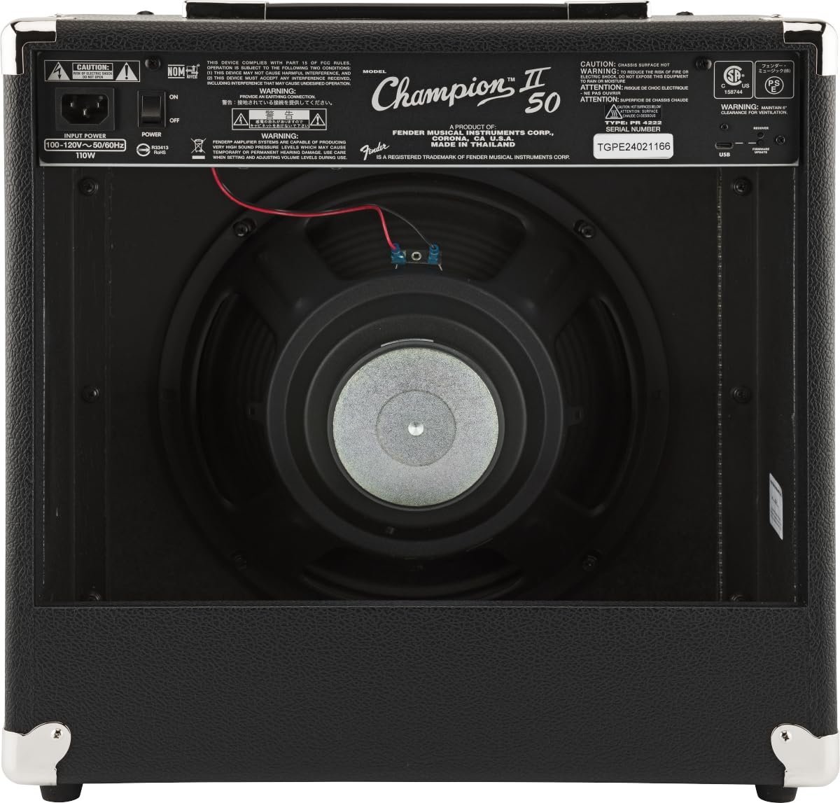 Fender Champion II 50 Guitar Amplifier 2330804900