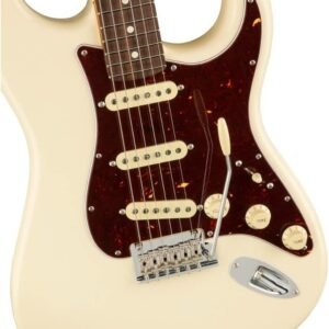 Fender American Professional II Stratocaster Rosewood Fingerboard SSS Electric Guitar 0113900705 - Olympic White