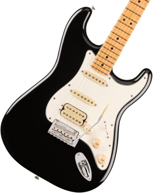 680cc5e8724682552cb2903dc58f1ab16bbe29f63dccaa7ae44f6.jpg Fender Player II Stratocaster HSS Maple Fingerboard Electric Guitar 0140542506 - Black