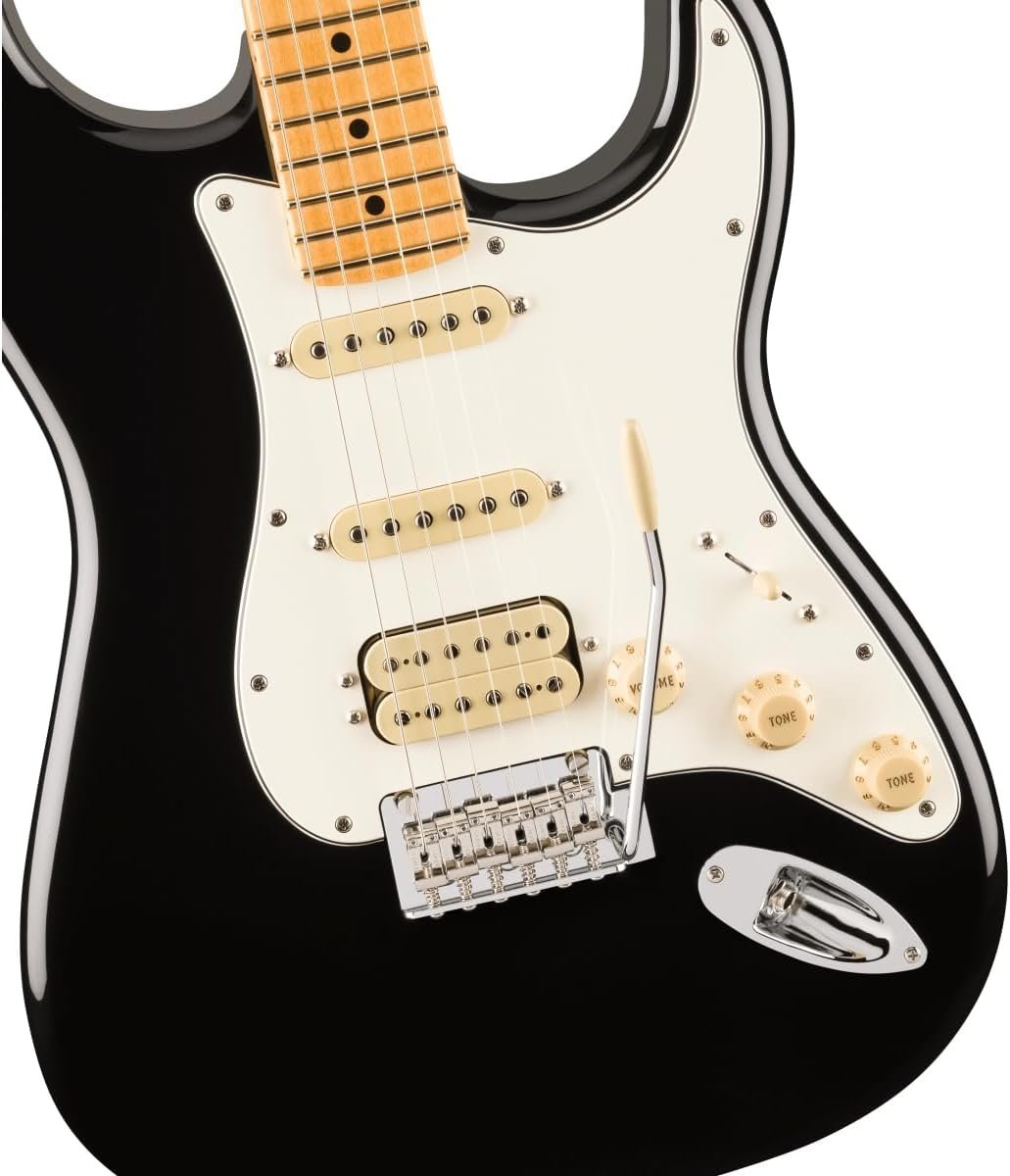 Fender Player II Stratocaster HSS Maple Fingerboard Electric Guitar 0140542506 - Black