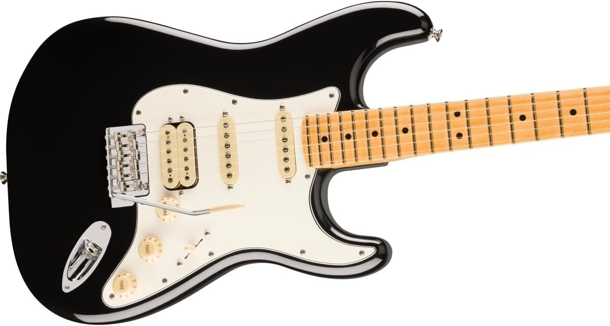 Fender Player II Stratocaster HSS Maple Fingerboard Electric Guitar 0140542506 - Black