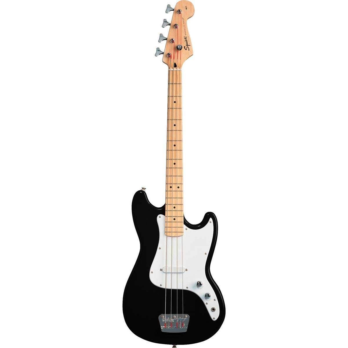 Fender Bronco Bass Maple Fingerboard 4-String Bass Guitar 0310902506 - Black