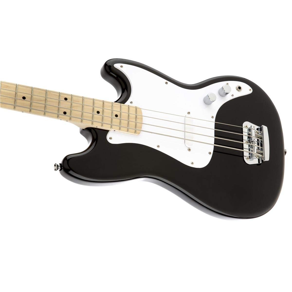 Fender Bronco Bass Maple Fingerboard 4-String Bass Guitar 0310902506 - Black