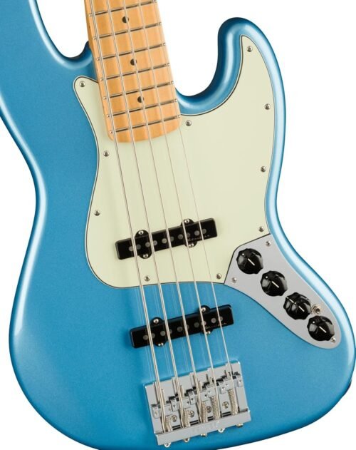 Fender Player Plus Jazz Bass V Pau Ferro Fingerboard 5-String Bass Guitar 0147382395 - Opal Spark