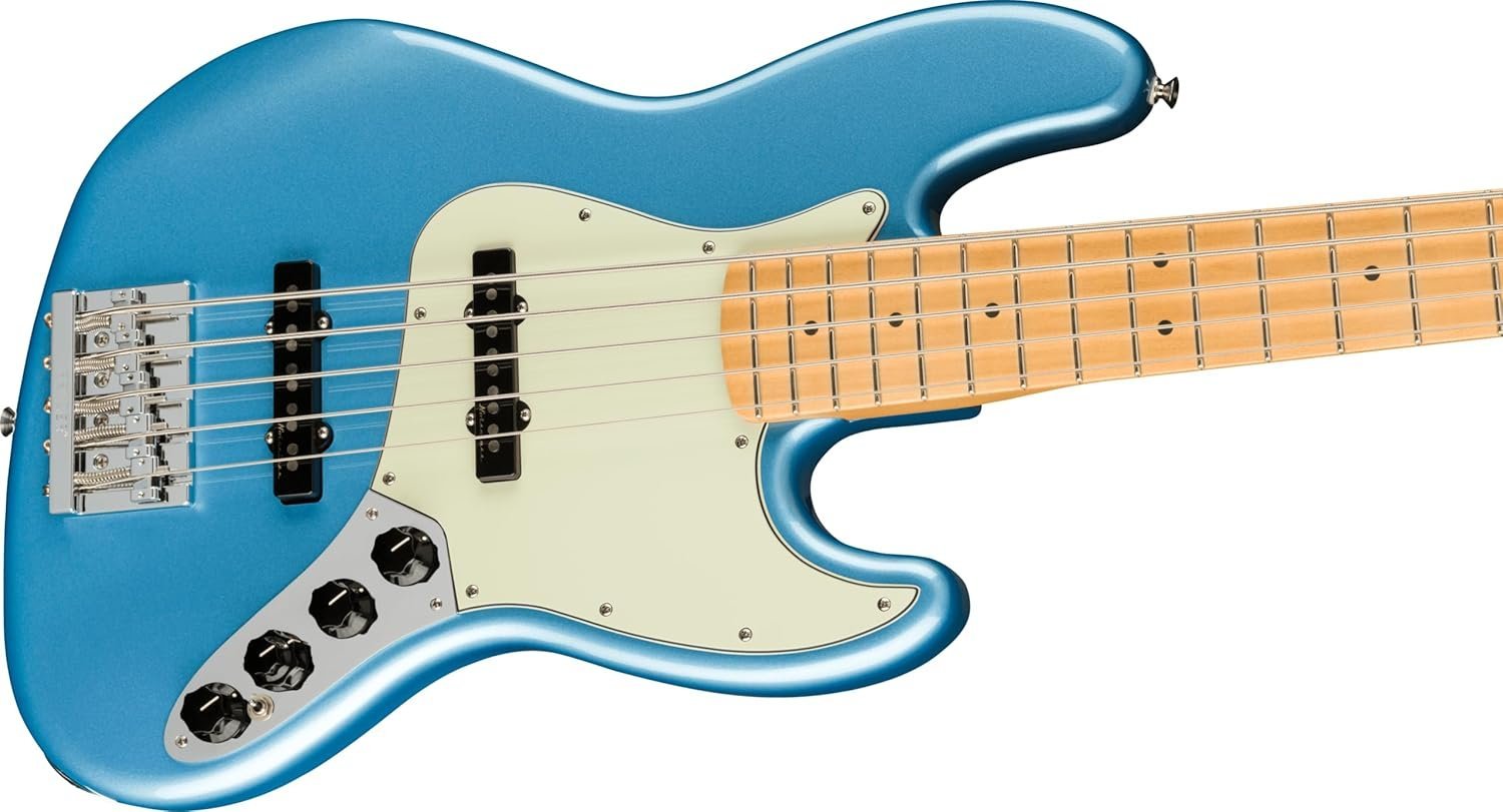 680cd597777f8433098818c6823299eeb88d0f10a7989a2b3a41c.jpg Fender Player Plus Jazz Bass V Pau Ferro Fingerboard 5-String Bass Guitar 0147382395 - Opal Spark