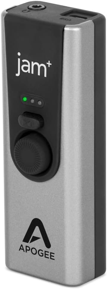 Apogee Electronics JAM PLUS Instrument Interface for Mac Windows & iOS