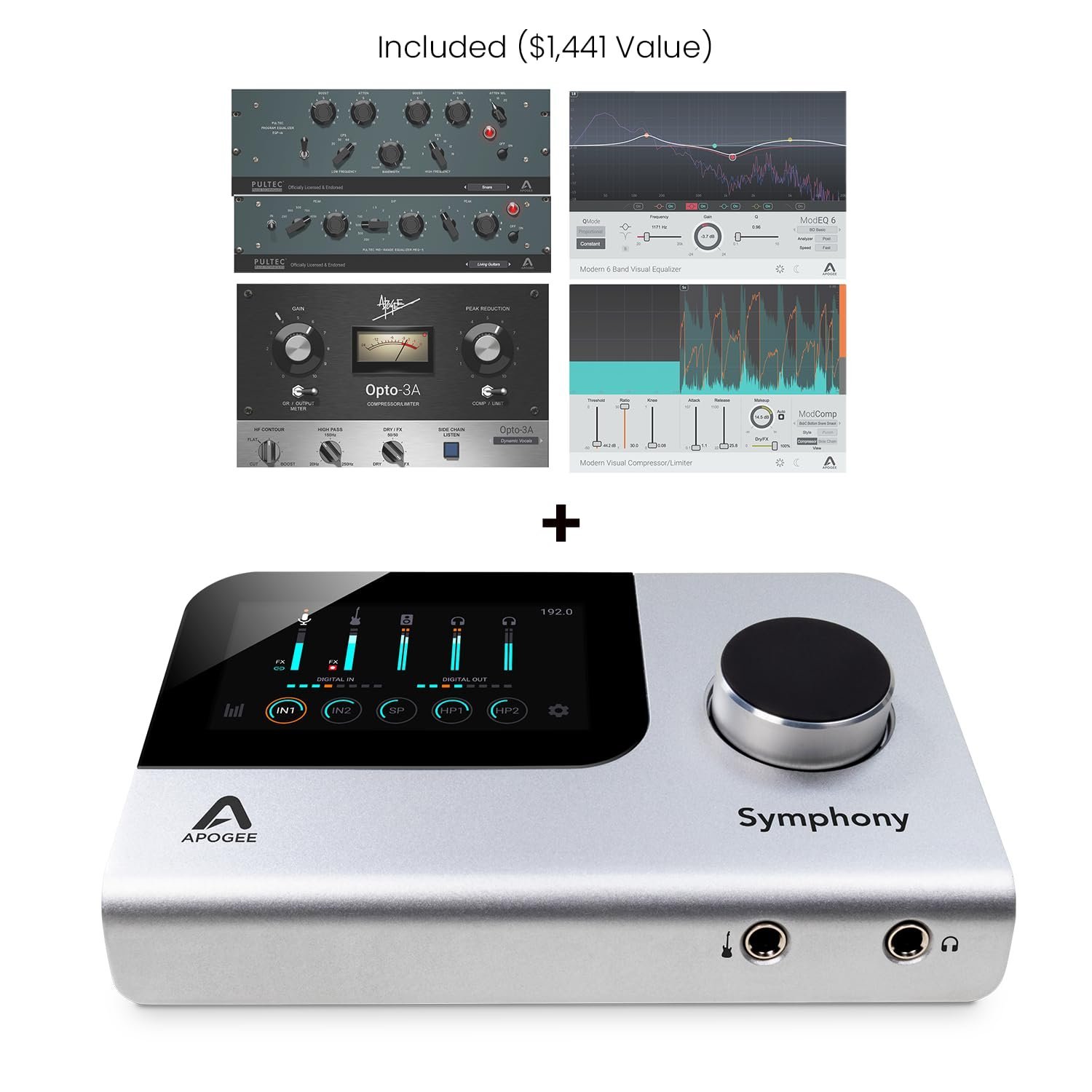 Apogee Symphony Desktop 10x14 USB-C Audio Interface