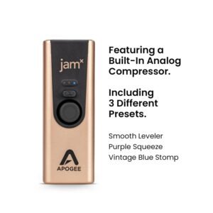 Apogee Jam X USB Guitar Audio Interface