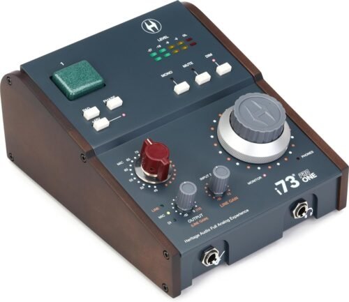 Heritage Audio I73PROONE - USB-C Audio Interface 2IN/4OUT Preamp Style 73
