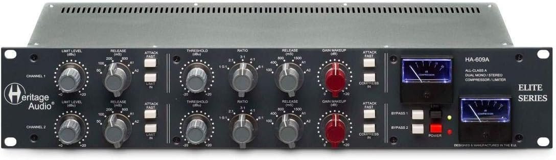 Heritage Audio HA609A Dual Compressor