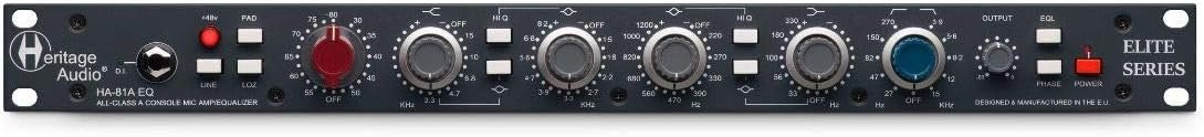 Heritage Audio HA81A Microphone Preamp & EQ