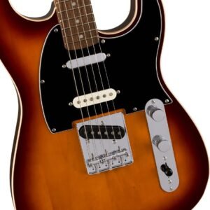 Fender Paranormal Custom Nashville Stratocaster Electric Guitar 0377042516 Chocolate 2-Color Sunburst