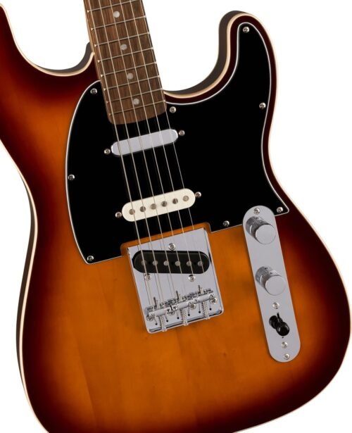 Fender Paranormal Custom Nashville Stratocaster Electric Guitar 0377042516 Chocolate 2-Color Sunburst