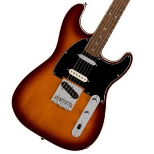 Fender Paranormal Custom Nashville Stratocaster Electric Guitar 0377042516 Chocolate 2-Color Sunburst
