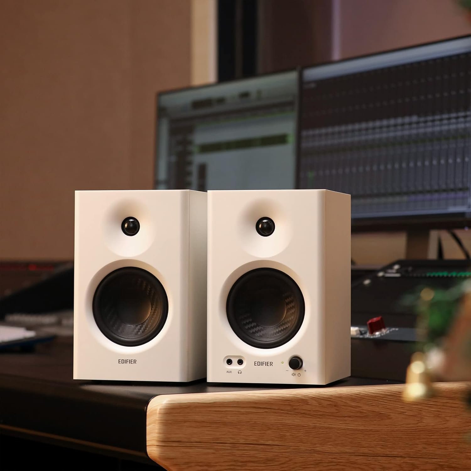 Edifier MR4 Powered Studio Monitor Speakers - White