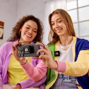 Rode Wireless Me Ultra-Compact Wireless Microphone System with Built-in Microphones, Gain Assist Technology and 100 M Range for Filmmaking, Interviews and Content Creation