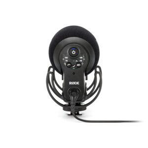 Rode USB Videomic Pro+ Compact Directional On-Camera Shotgun Condenser Microphone (Black)