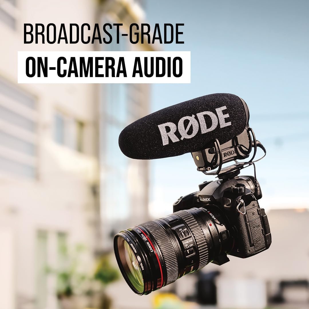 680f57a0e94bc5ffb161010c12863ebe58ae0a7e25dbbde9df86c.jpg Rode USB Videomic Pro+ Compact Directional On-Camera Shotgun Condenser Microphone (Black)