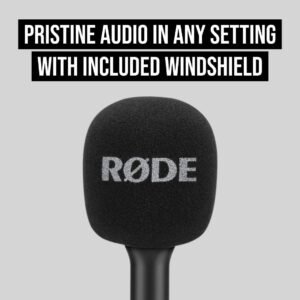 RODE Interview GO Handheld Adaptor for Rode Wireless Microphones (Black)
