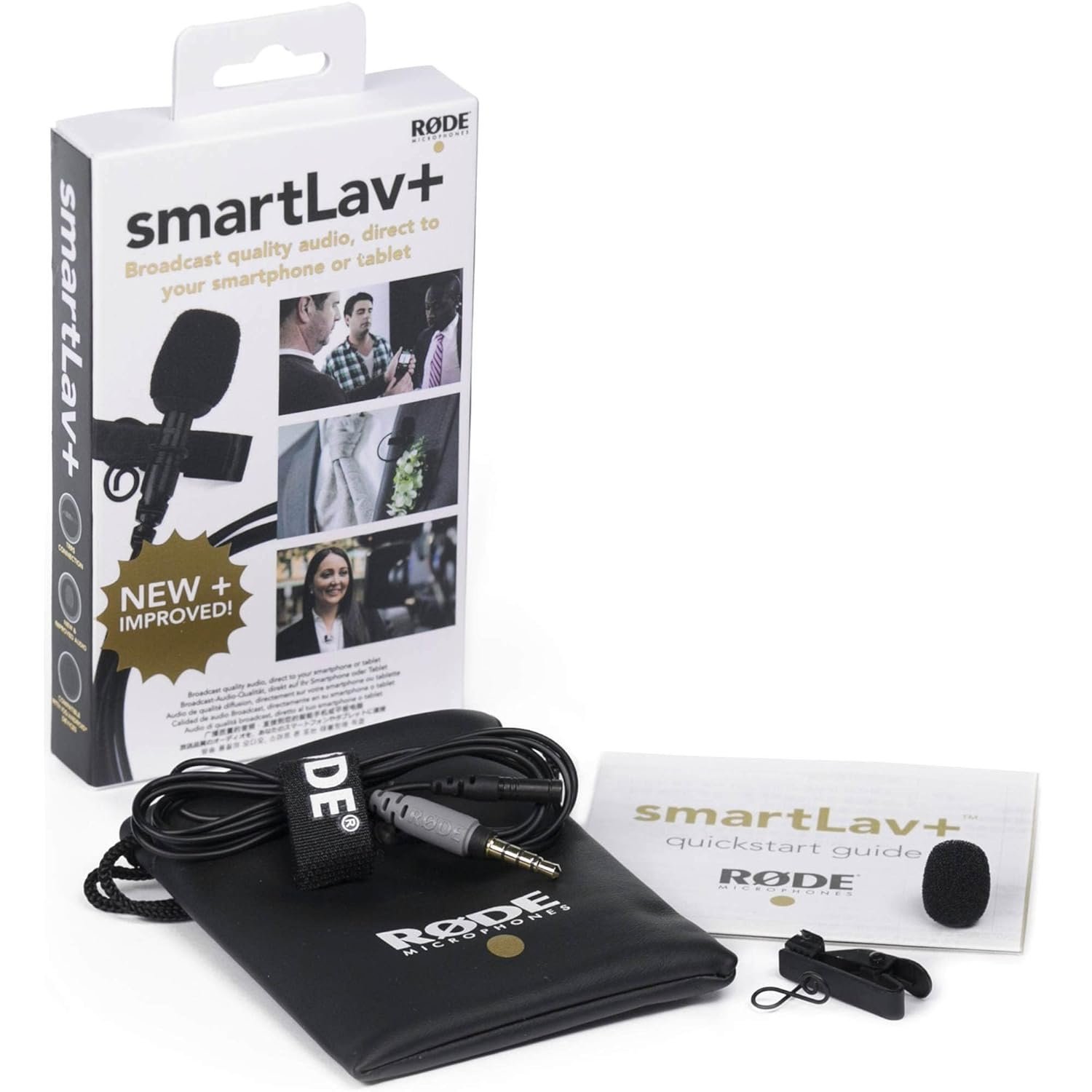Rode smartLav+ Lavalier Microphone for iPhone and Smartphones