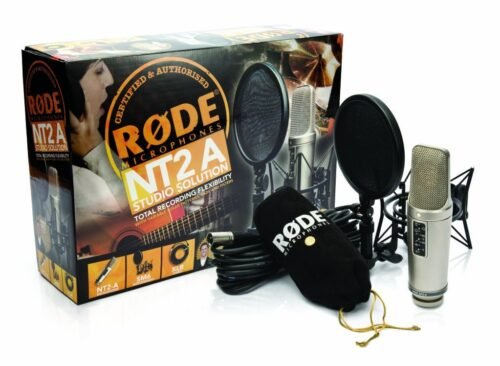 Rode NT2-A Large Diaphragm 3 Polar Pattern Studio Condenser Microphone