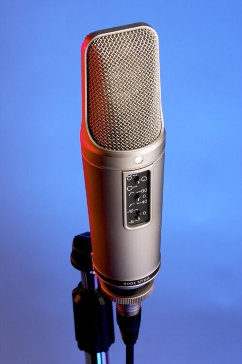 Rode NT2-A Large Diaphragm 3 Polar Pattern Studio Condenser Microphone