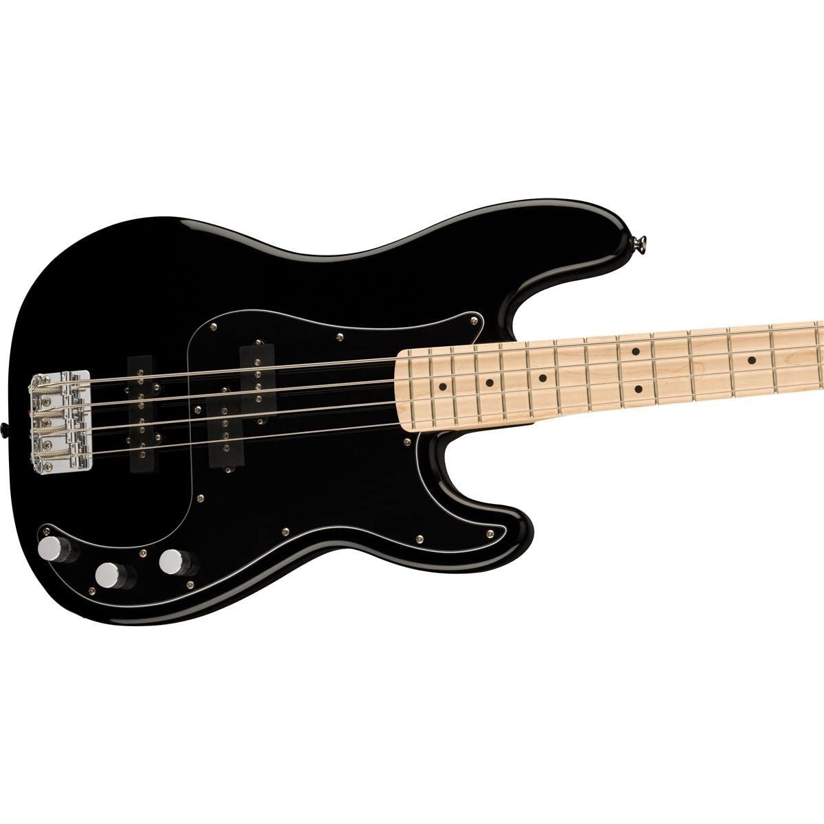 Fender Affinity Series Precision Bass PJ 4-String Maple Fingerboard Bass Guitar 0378553506 - Black