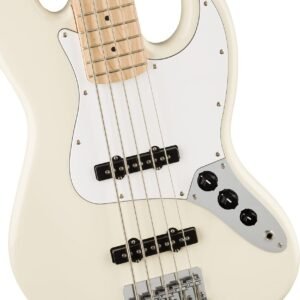 680f720b73737d6621c3260208bb7be614cc4cc378061920c3bb2.jpg Fender Squier Affinity Jazz Bass V Maple Olympic White 378652505