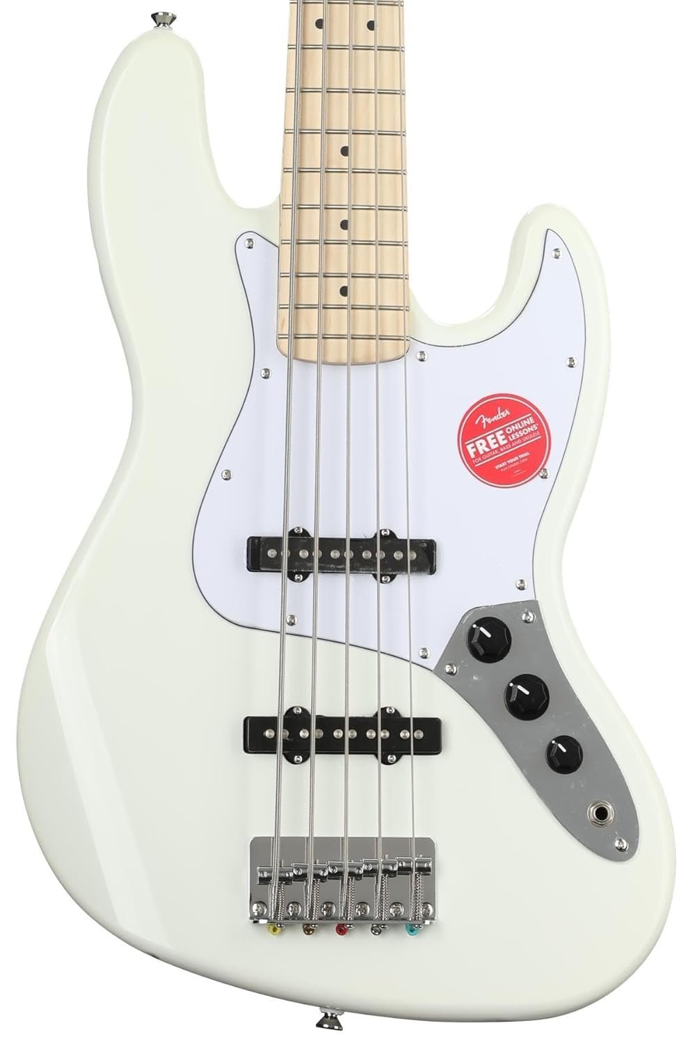 680f720e58b21618d4f71ee3f63f0fdde69a32f142ba0fa5b0d29-1.jpg Fender Squier Affinity Jazz Bass V Maple Olympic White 378652505