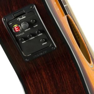 Fender CC-140SCE Concert Single-Cutaway Acoustic-Electric Guitar With Case - Sunburst 0970253332