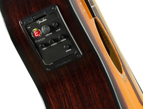 Fender CC-140SCE Concert Single-Cutaway Acoustic-Electric Guitar With Case - Sunburst 0970253332 Fender CC-140SCE Concert Single-Cutaway Acoustic-Electric Guitar With Case - Sunburst 0970253332