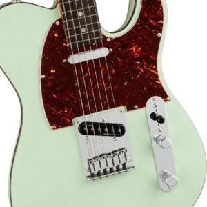 Fender American Ultra Luxe Telecaster Electric Guitar 0118080735 - Transparent Surf Green