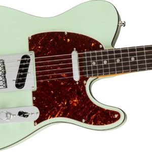 Fender American Ultra Luxe Telecaster Electric Guitar 0118080735 - Transparent Surf Green