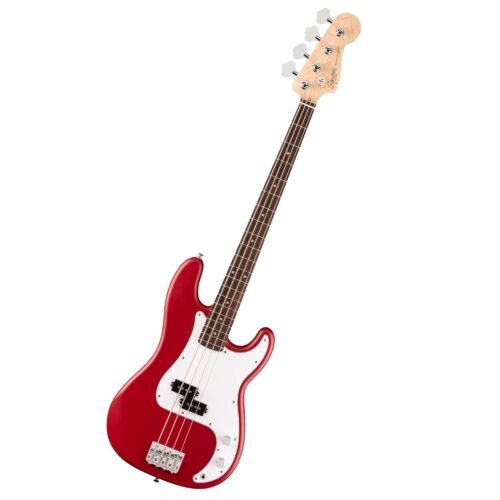 680f8217db88f6c891eb98e9f7775fe7e8bdf533059094a3be797-1.jpg Fender Squier Debut Precision Bass Guitar 0379700554 - Dakota Red