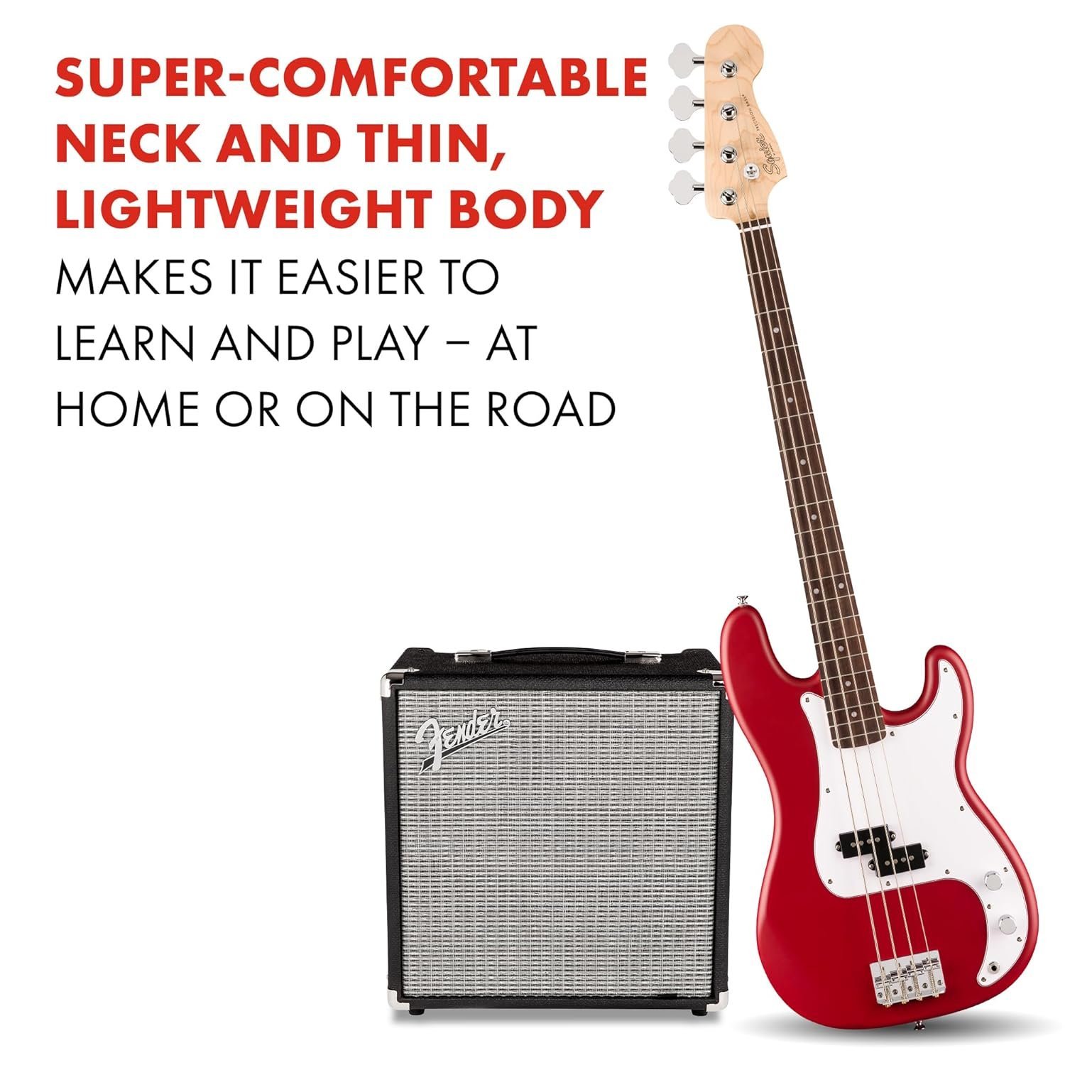 680f821d3421e4c40c7d9bbeff4b68f6429a8f990f834e1a0fa30-1.jpg Fender Squier Debut Precision Bass Guitar 0379700554 - Dakota Red