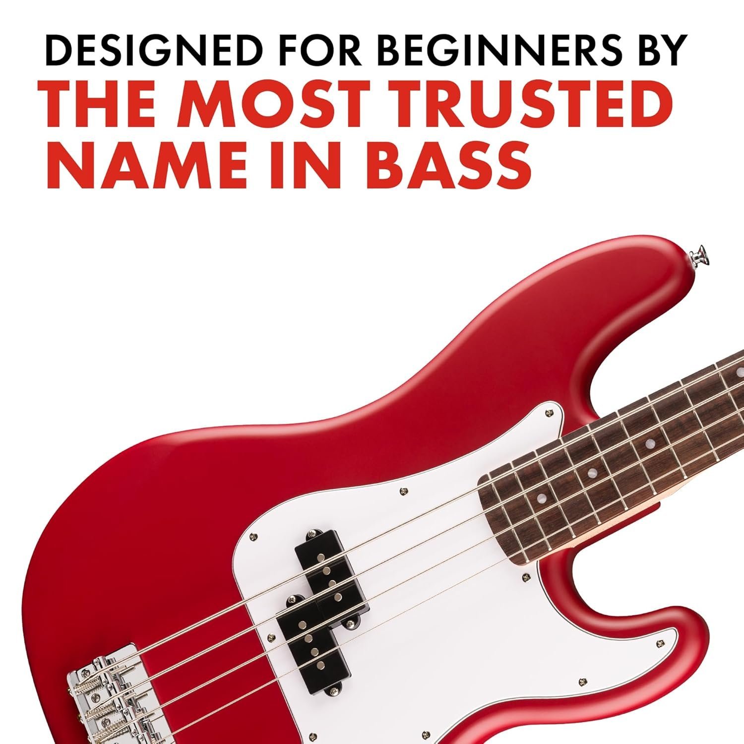 680f82202e4b3de6696b99cc3ab61b76c1dfd4f57338a31c15893.jpg Fender Squier Debut Precision Bass Guitar 0379700554 - Dakota Red